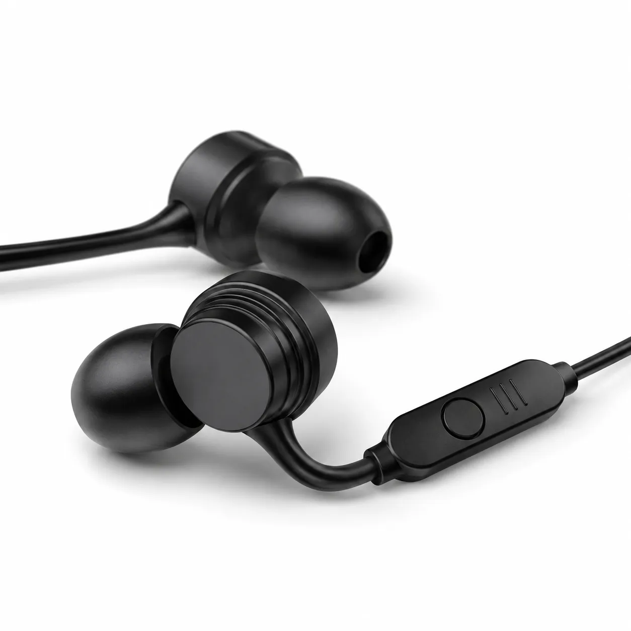 Fone de ouvido A-FN06, preto, qualidade de som excelente, com microfone, compatível com smartphones