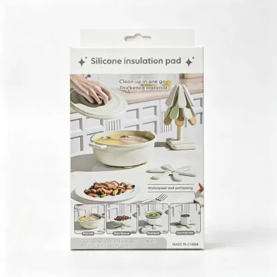 Tapete isolante de silicone, à prova d'água e resistente à sujeira, essencial para a cozinha