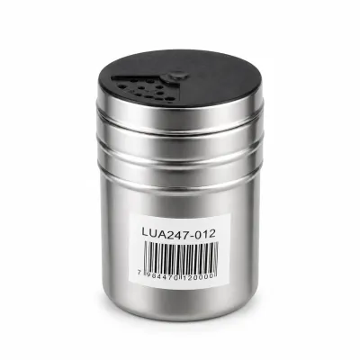 Lata de armazenamento metálica universal, capacidade média, design à prova d'água, adequada para várias finalidades