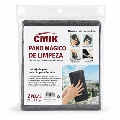 CMIK魔术清洁布 2片装 25x25cm 多功能清洁毛巾