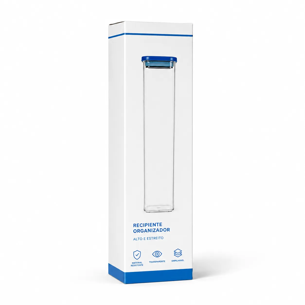 Tubo de vidro transparente, ideal para laboratório e uso doméstico, 20cm de comprimento, 3cm de diâmetro