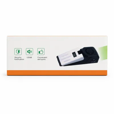 Alarme portátil de 120dB, fácil de usar, ideal para casa e viagens