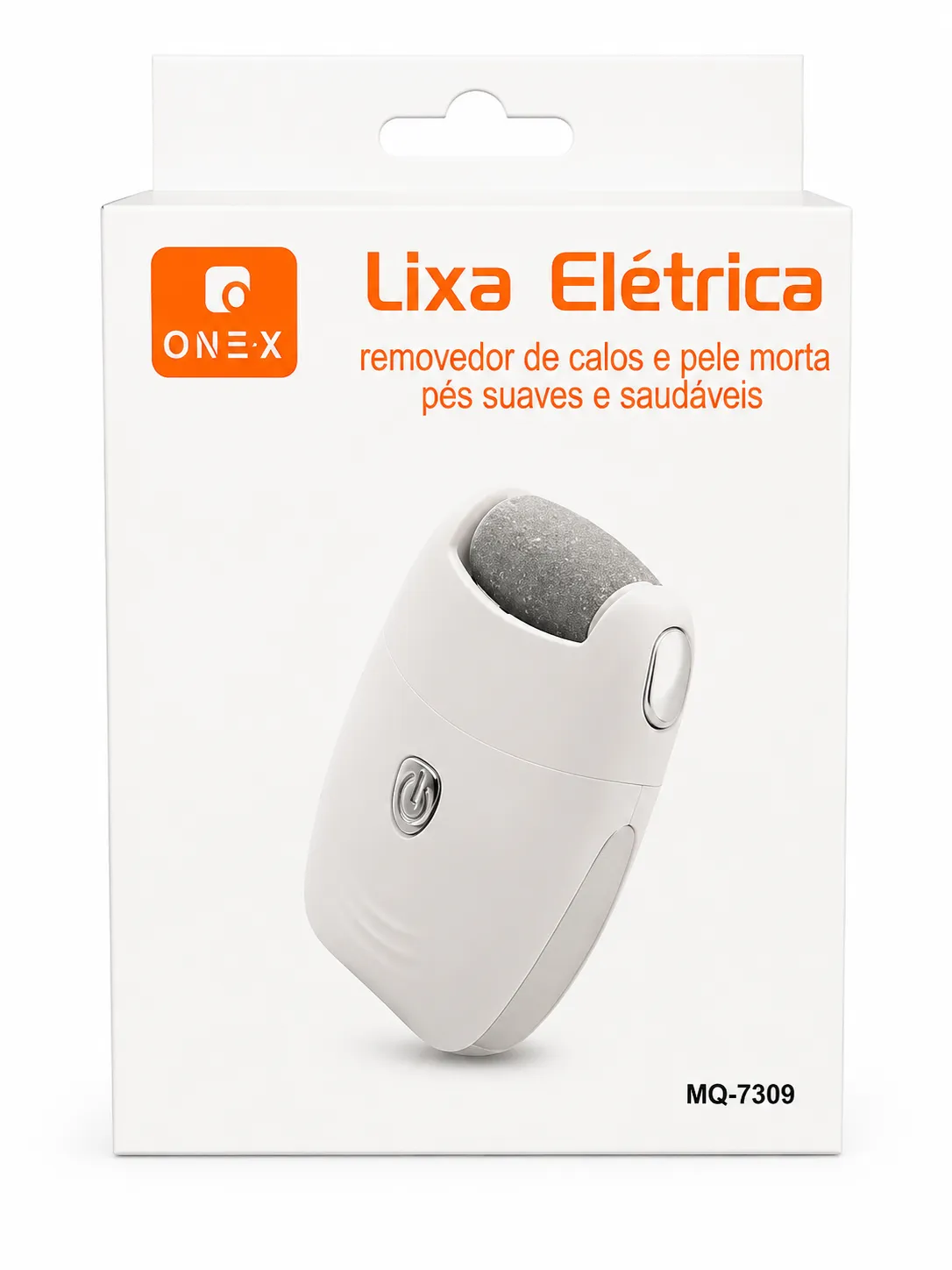 Removedor de calos elétrico ONEX MQ-7309, para pés suaves e saudáveis