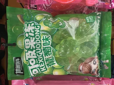 Gelatina de uva verde