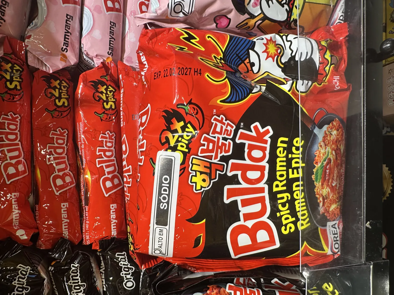 Samyang Coreano Macarrão Apimentado (Fogo de Frango) Duplamente Picante