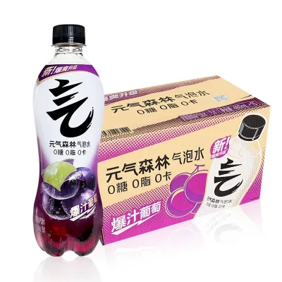 suco de uva com gás