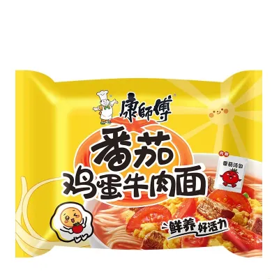 老师傅番茄鸡蛋牛肉面袋装