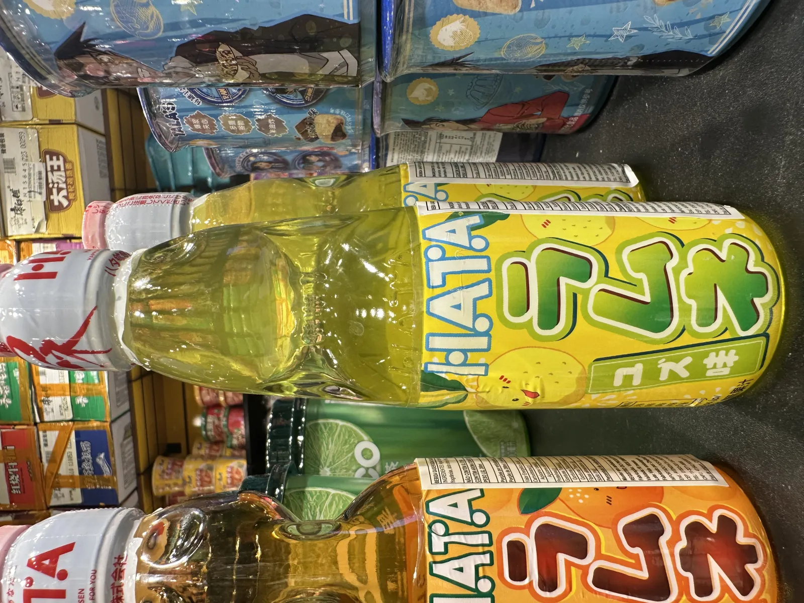 Refrigerante sabor de toranja