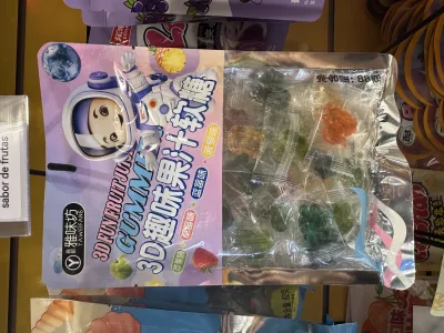 Jelly de Frutas 3D Divertido Yá Wèi Fāng