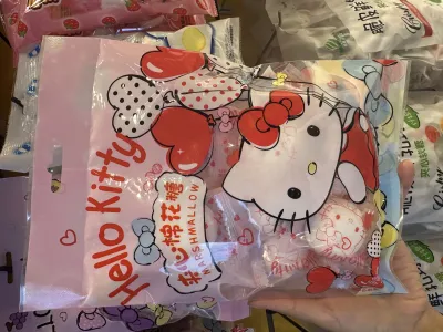 Marshmallow sabor de morango
