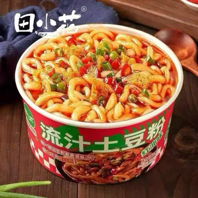 田小花流汁土豆粉红油味