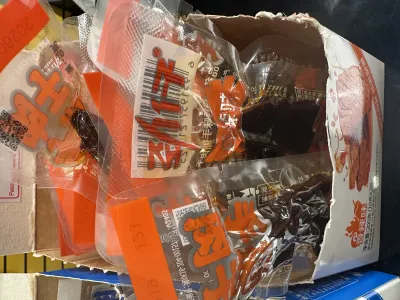 Jinzai Tiras de Carne Seca Picante