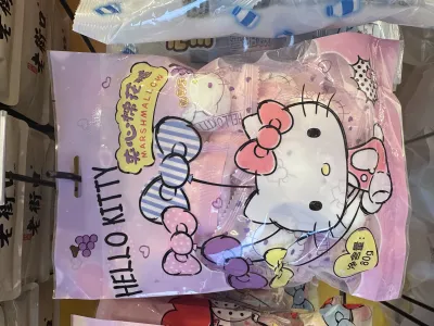 Marshmallow sabor de uva