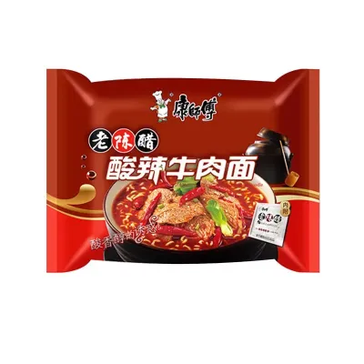 康师傅酸辣牛肉面袋装