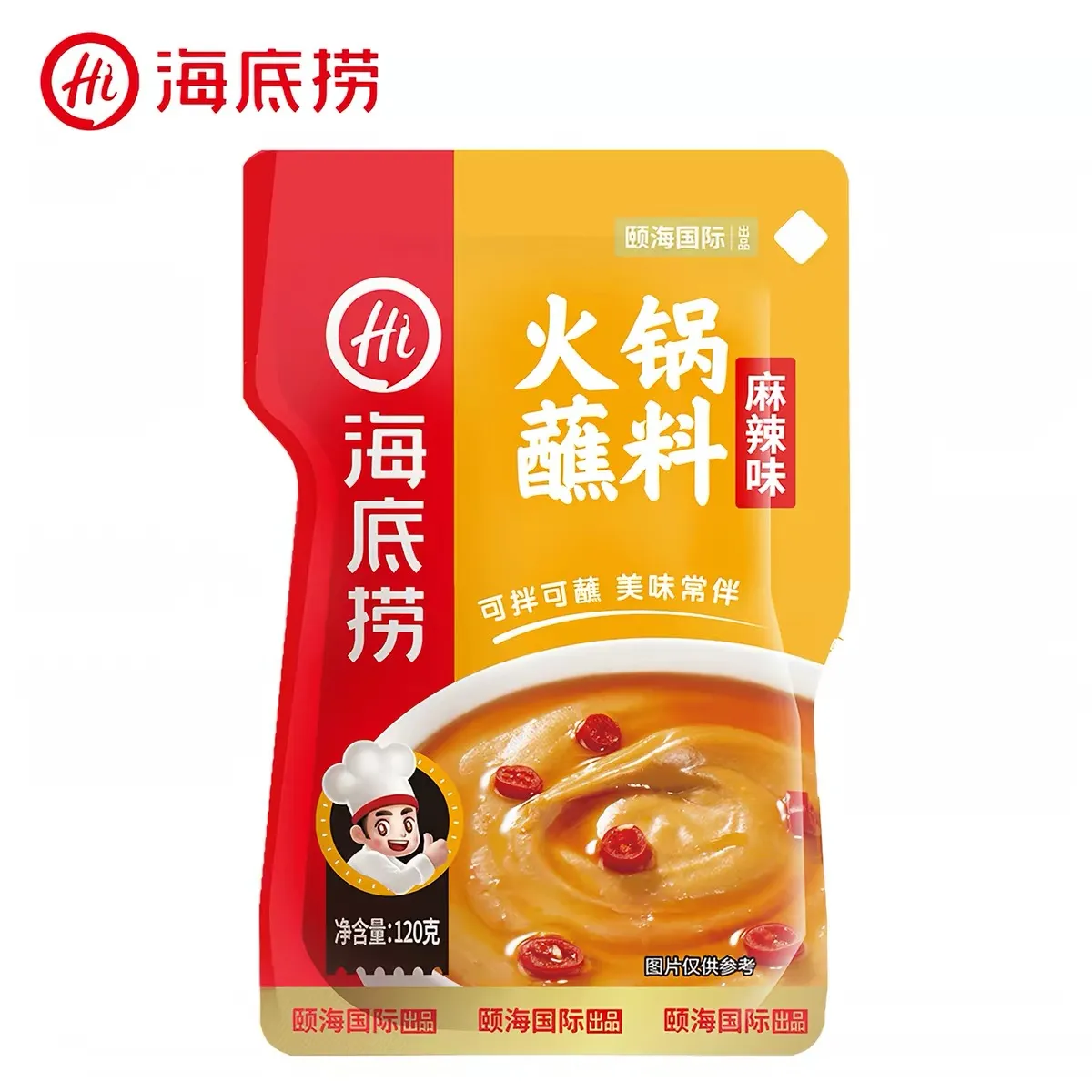 海底捞火锅蘸料麻辣味120克