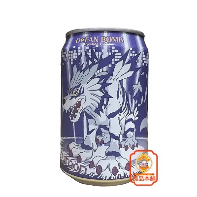 Ocean bom refrigerante sabor de líchia