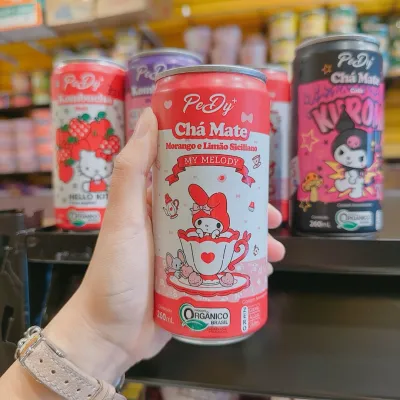 PEDY Sanrio Mate Morango com Limão Siciliano