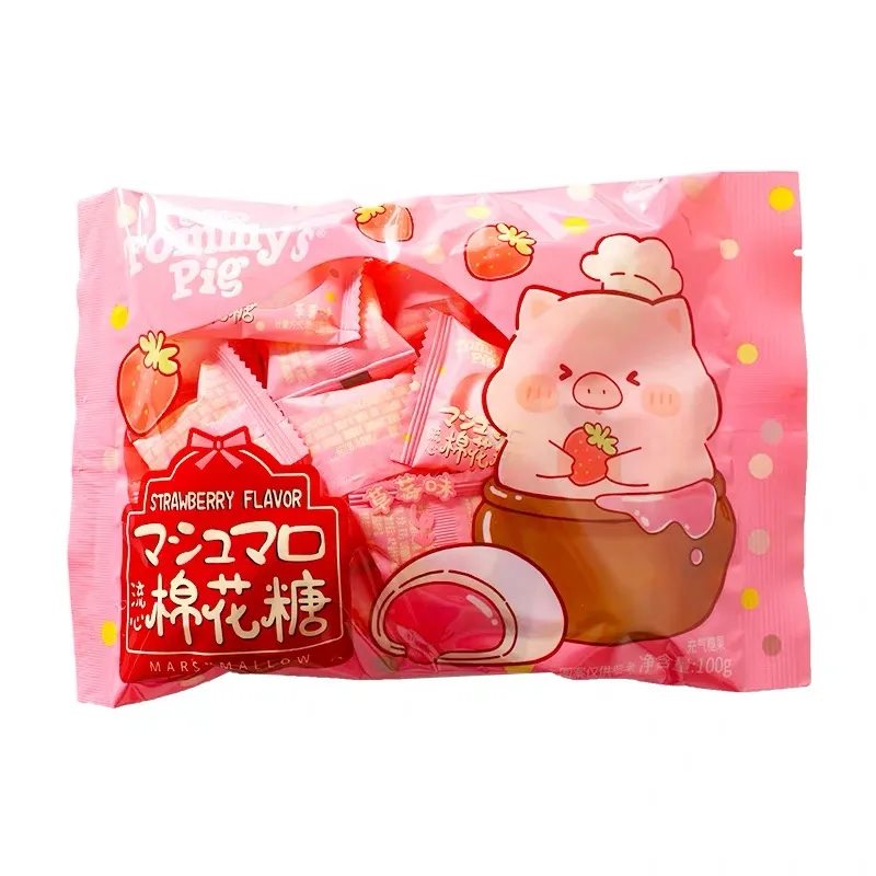 Marshmallow sabor morango