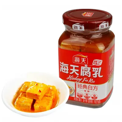 Tofu fermentado levemente picante