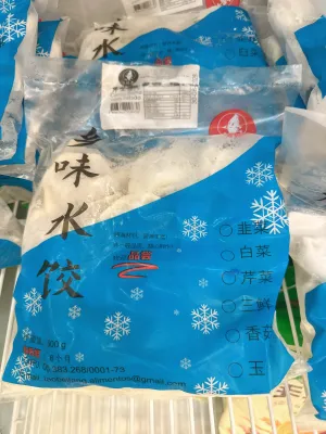 Pastel chinês de porco com aipo