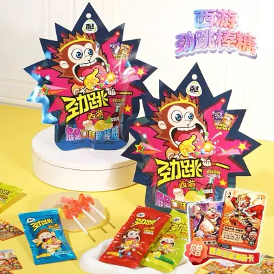 Pirulito Xi You Jing Tiao sabores mistos