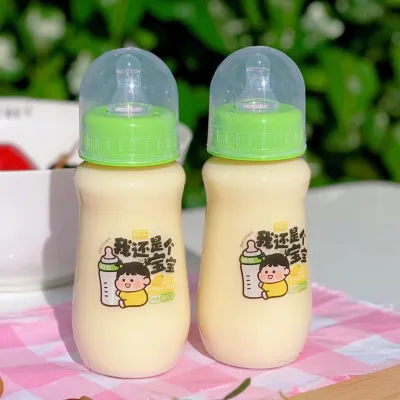 Iogurte de Manga em Pote mamadeira