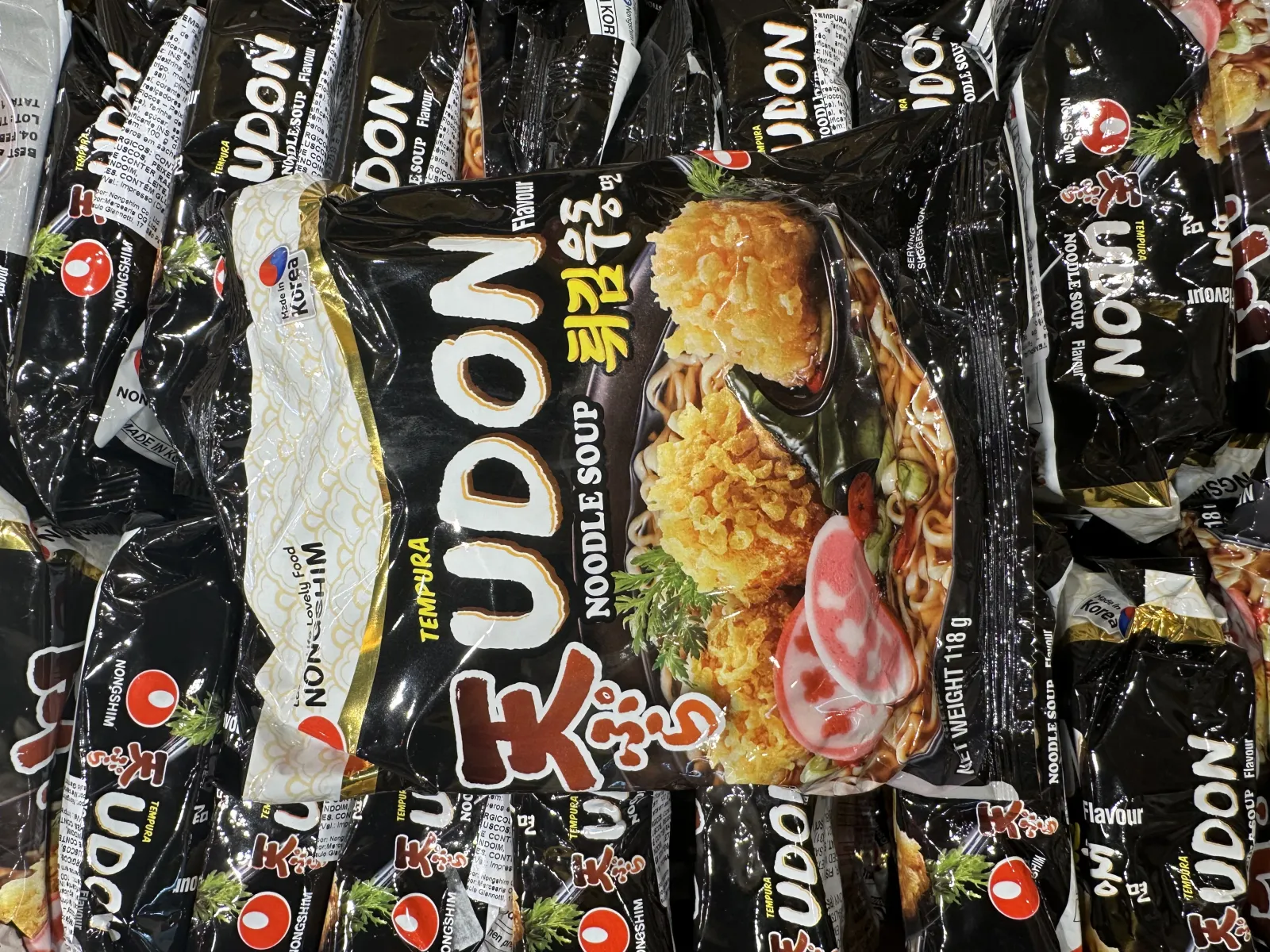 Nongshim Coreia Udon Tempura Sopa
