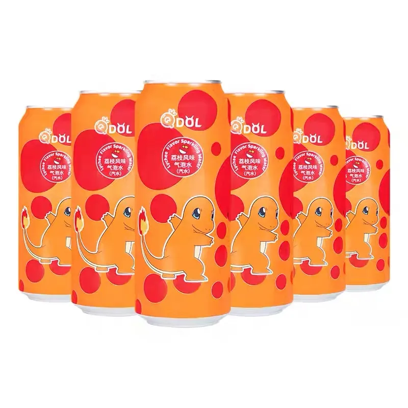 Refrigerante de Pokémon sabor de líchia