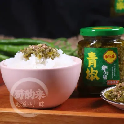 Caihua Xiang Molho de Carne com Pimentão 220g