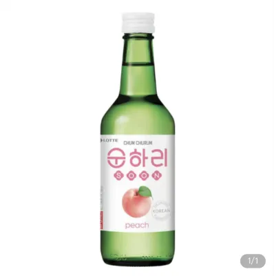 Soju sabor de pêssego