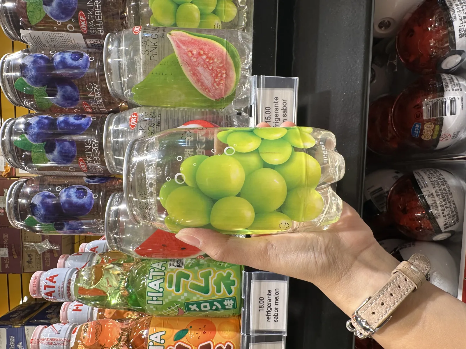 韩国OKF气泡水葡萄味