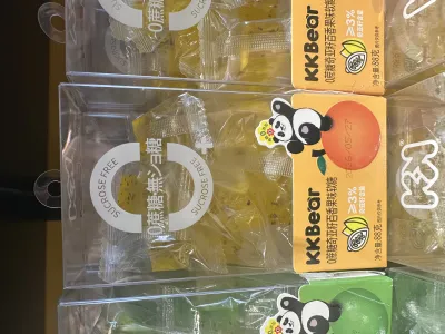 Goma de mirtilo com chia sem açúcar