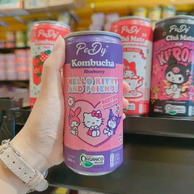 PEDY Sanrio Kombucha sabor mirtilo