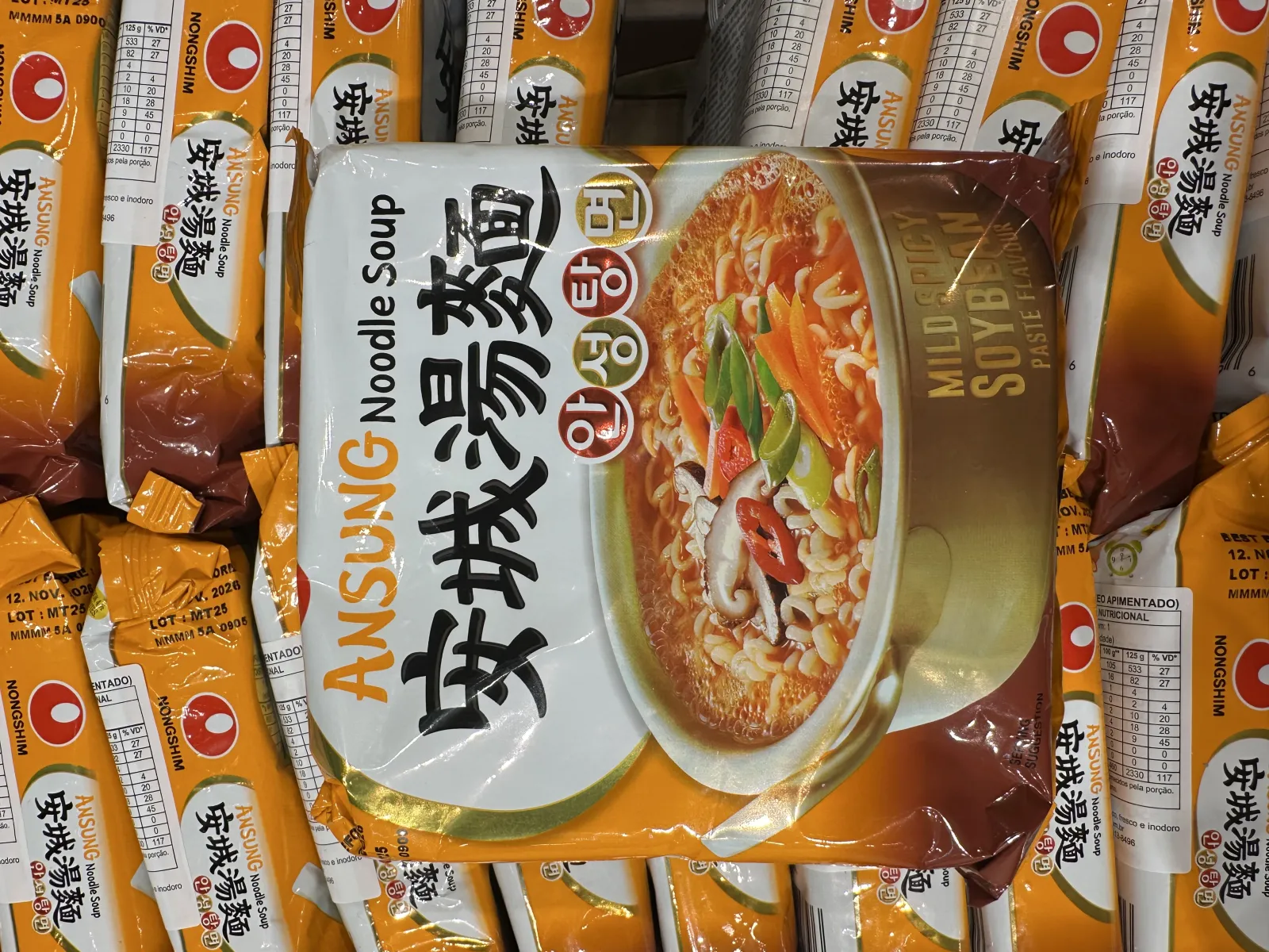 Miojo de coreano