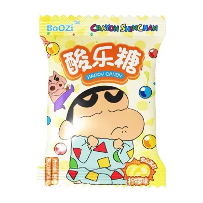 Bala azeda sabor limão BoOZI edição especial Crayon Shin-chan