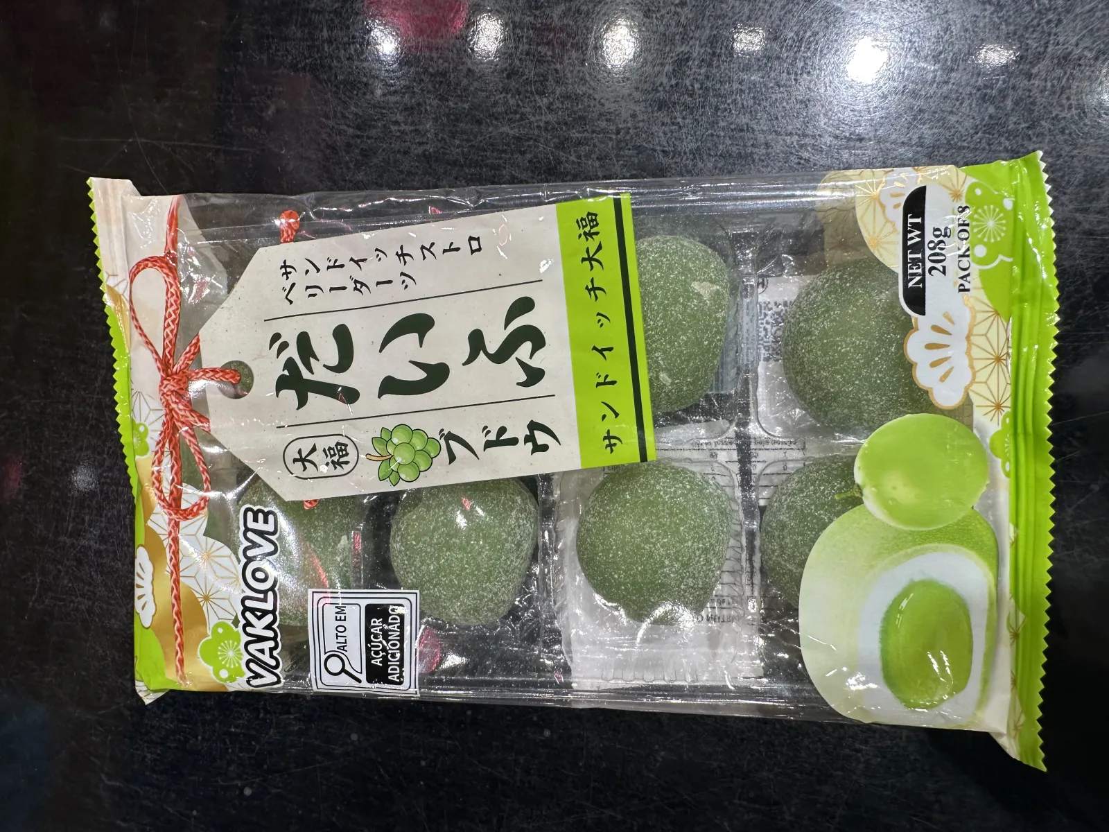 Mochi sabor de uva
