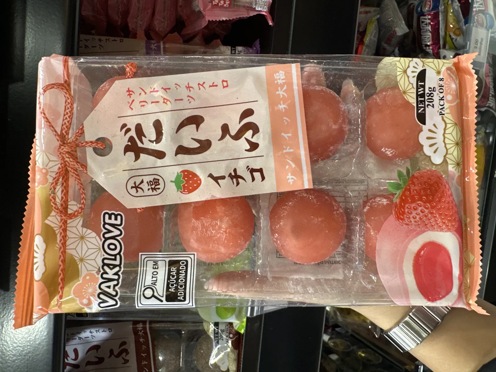 Mochi de Morango