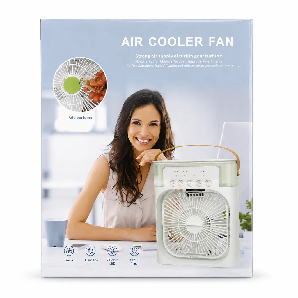 Ventilador de resfriamento de ar, potente, ideal para uso doméstico, com função de perfume