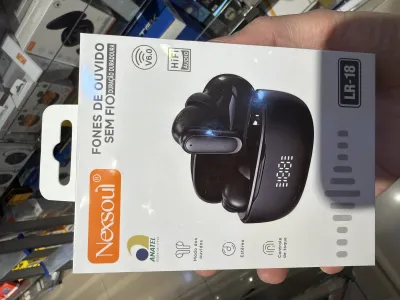 Fones de ouvido sem fio Nexsoul LR-18, Bluetooth 6.0, estéreo, controle por toque, durabilidade prolongada