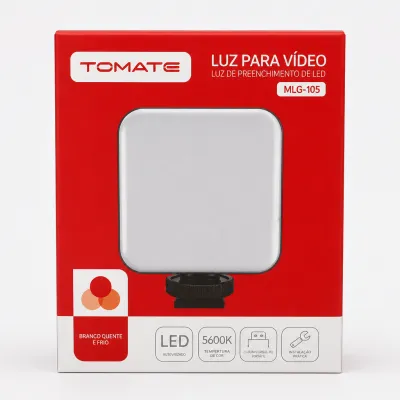 TOMATE LED视频灯 MLG-125，5600K，适用于摄影和直播