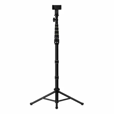 MTG-2026 Bastão de selfie, material de alumínio, altura extensível de 200cm, ideal para selfies e fotografias.