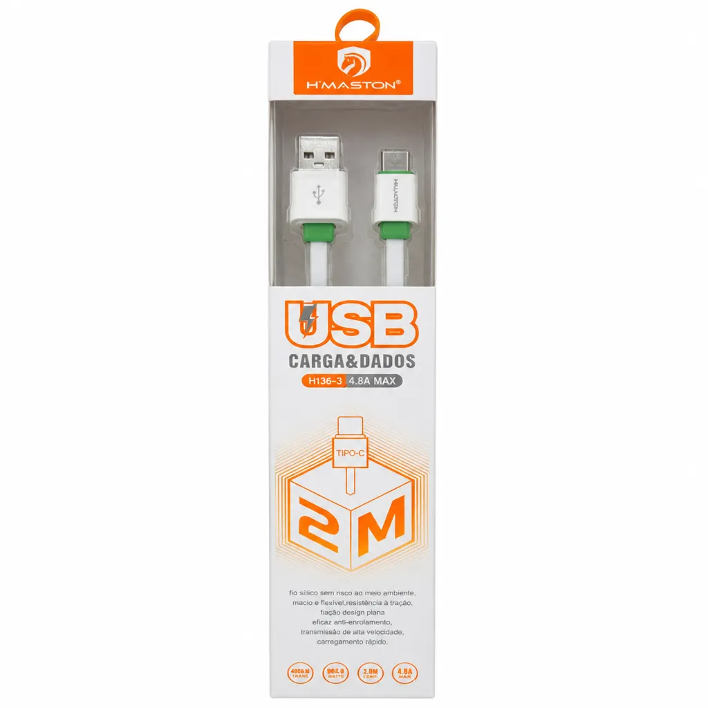 Cabo USB TC/V8/IOS