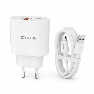 αGOLD充电头 40W 9.1A USB快充适配器