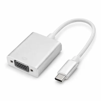 NEWION Adaptador USB-C para VGA, compatível com USB 3.1, design portátil