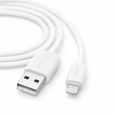 Cabo de carga iOS αGOLD 1 metro CB129-2, para carga e dados, carregamento rápido de 25W