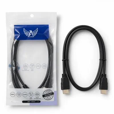 Cabo de dados Astone USB 3.0, 10.2 Gbps, preto, ideal para transferência rápida