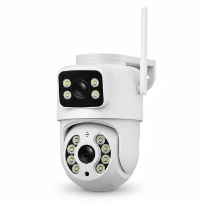 Câmera de Vigilância Sem Fio, Câmera Inteligente WiFi, suporte para visualização remota em tempo real