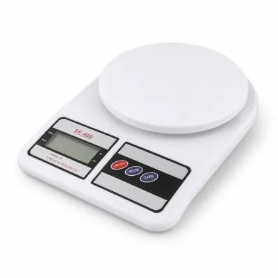 Balança de cozinha eletrônica SF-400, medição precisa, ideal para assar e cozinhar