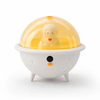Umidificador criativo de astronauta, ideal para escritório e casa, disponível em duas cores
