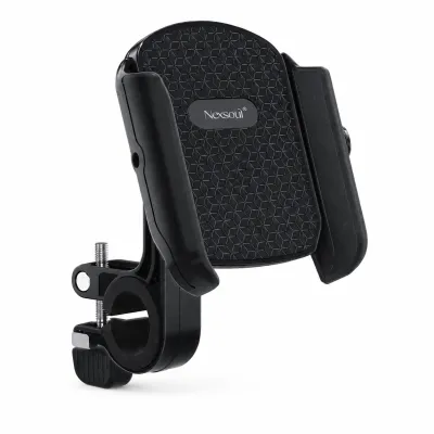 Suporte para celular Nexsoul para bicicleta, compatível com vários modelos, design rotativo, fácil de usar